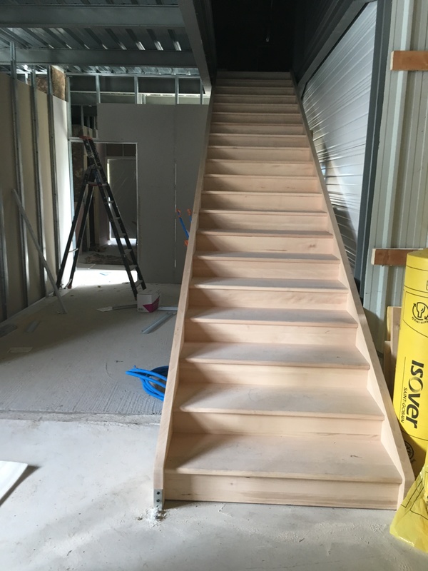 Fabrication escalier bois