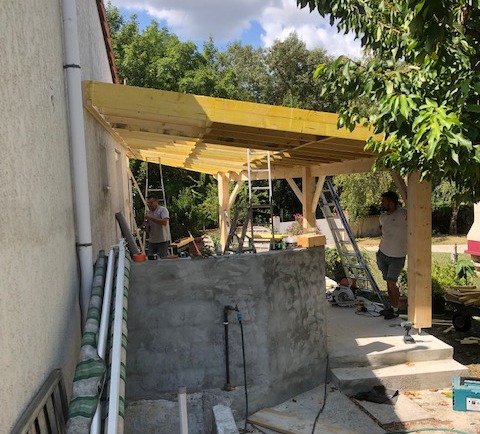 carport bois Angoulême 